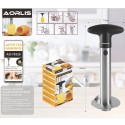 2x Kit taglia ananas sbuccia affetta in acciaio inox cucina tagliananas torsolo