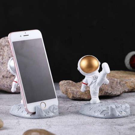Supporto Porta cellulare universale telefono da tavolo scrivania astronauta