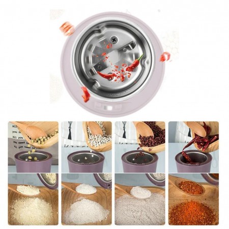 Macina caffe spezie pepe noci elettrico 200W Capacita' 50GR lame in acciaio casa