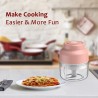 Aorlis Tritatutto Frullatore Mixer carne verdure spezie elettrico 2...