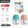Aorlis Tritatutto Frullatore Mixer carne verdure spezie elettrico 2...