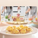 Frullatore ad immersione 3 in 1 lame acciaio 250W sbattitore tritatutto cucina