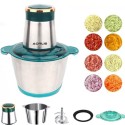 Trita carne verdure frutta sminuzza taglia tritatutto elettrico cucina 300W 3LT