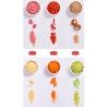 Aorlis Trita carne verdure frutta sminuzza taglia tritatutto elettr...