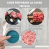 Aorlis Trita carne verdure frutta sminuzza taglia tritatutto elettr...