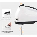 Sbattitore elettrico frullatore frusta impastatore 4 fruste 100W 7 velocità casa