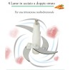 Aorlis Tritatutto carne verdura frutta sminuzza taglia tritatutto e...