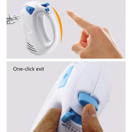 Sbattitore elettrico frullatore frusta impastatore 4 fruste 100 W  5 velocità