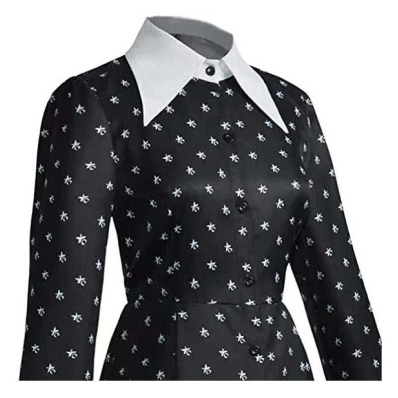 Costume carnevale mercoledi famiglia Addams serie tv Netflix bambin...