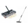 Scopa elettrica con batteria ricaricabile e manico snodabile  Swivel Sweeper MAX (4 spazzole rotanti)