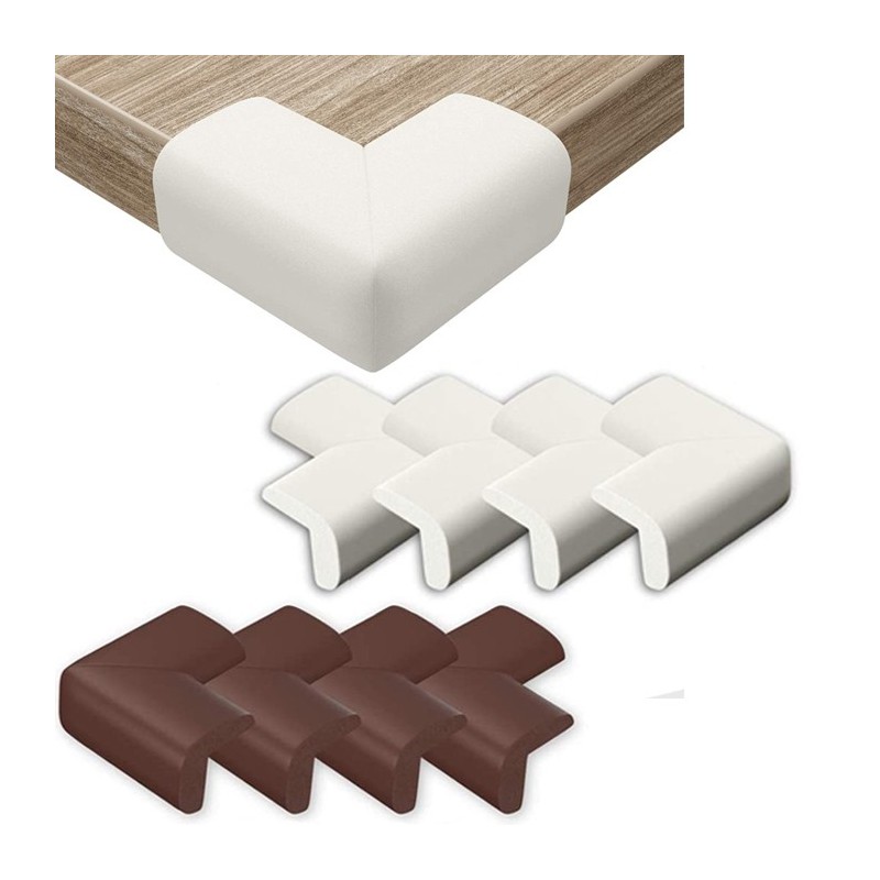 8 Paraspigoli Sicurezza per Protezione Bambini paracolpi angolari in gomma EVA