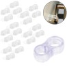 WeHome Salvamaniglia 20pz anelli paracolpo porta salva maniglie ant...