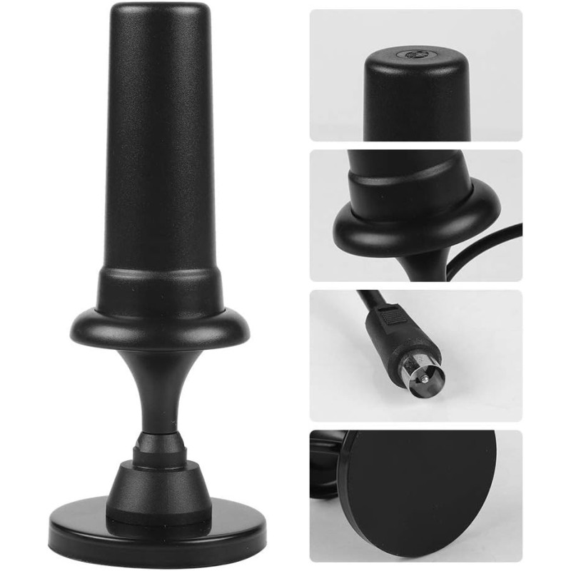 Kingleen Antenna digitale terrestre portatile amplificata dvb-t 36d...