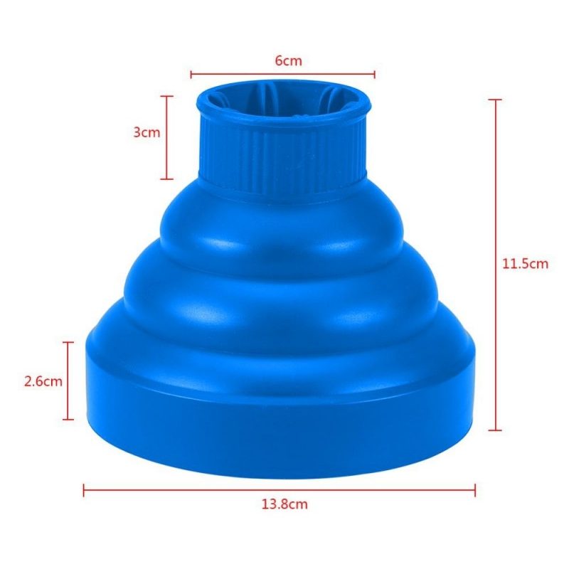 Diffusore per phon pieghevole silicone da viaggio portatile universale phon