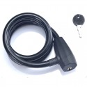 Catena Sicurezza Antifurto Bici scooter Lucchetto 2 Chiavi Acciaio 12x1200mm