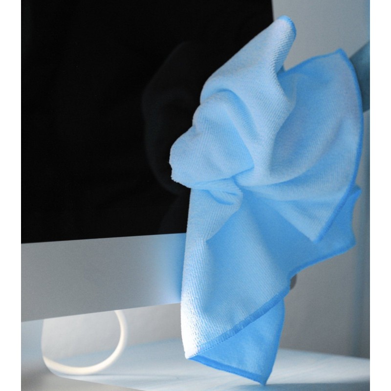 Panni pulizia microfibra maxi 50 x 70 colorati vetro schermi monitor polvere