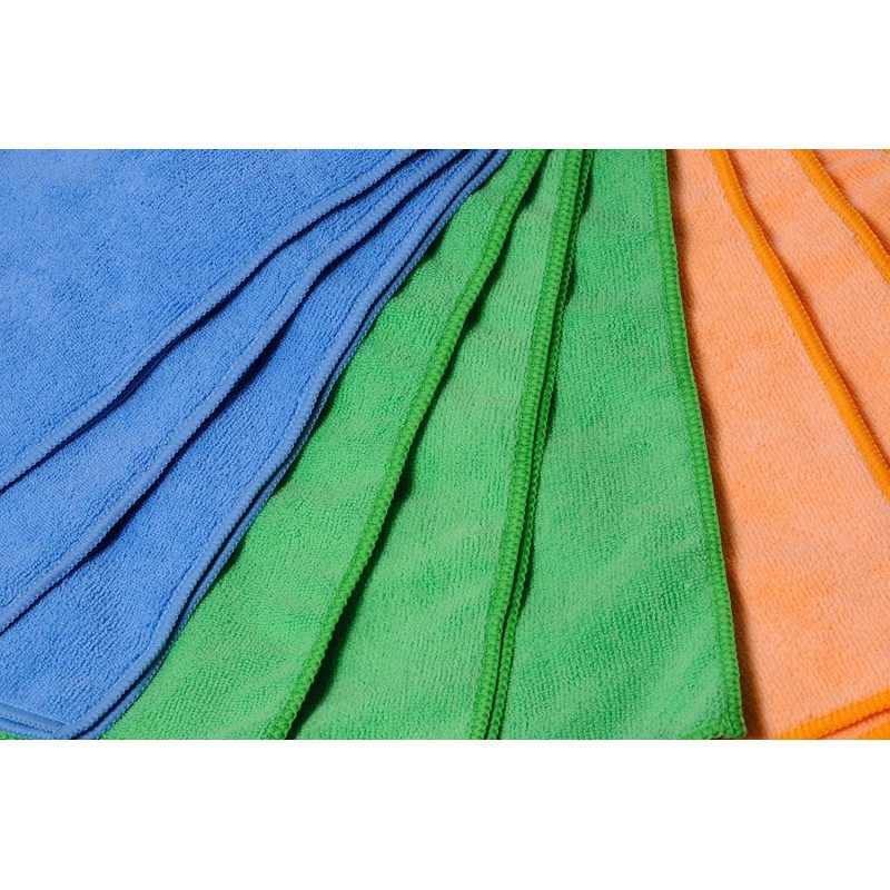 Panni pulizia microfibra maxi 50 x 70 colorati vetro schermi monitor polvere
