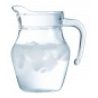 Casa y menaje 2x Brocca 500ml caraffa in vetro trasparente per acqu...