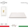 WeHome 2 pz Vassoio trama trinato bianchi in plastica 40x26 cm past...
