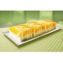 2 pz Vassoio trama trinato bianchi in plastica 40x26 cm pasticceria patto dolci