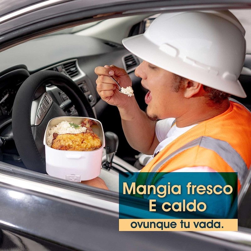 Aorlis Scaldavivande Elettrico portatile portapranzo contenitore 55...