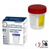 Cantini 10 Contenitori per urina con tappo ermetico a vite 120 ml A...