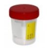 Cantini 10 Contenitori per urina con tappo ermetico a vite 120 ml A...