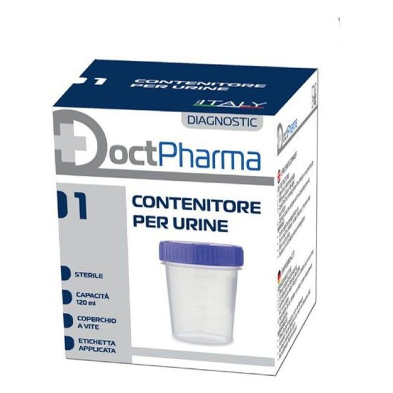 Cantini 10 Contenitori per urina con tappo ermetico a vite 120 ml A...