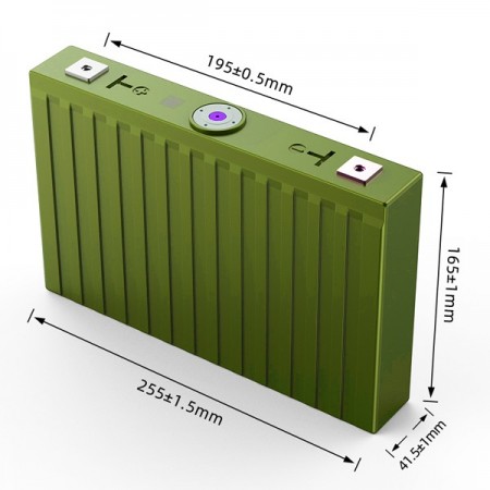 Batteria Modulo Cella 3.2V 100Ah Al Litio Ferro Fosfato Lifepo4 Sinopoly solare