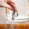 Generico Barattolo Dispenser Contenitore In Vetro 4 Litri Con Rubin...
