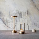 Lampada led da tavolo ricaricabile touch luce dimmerabile bar ristoranti hotel