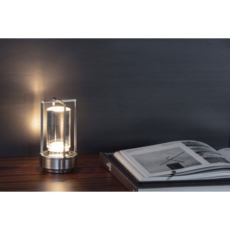 Lampada led da tavolo ricaricabile touch luce dimmerabile bar ristoranti hotel