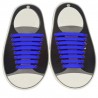 Lacci per scarpe elastici stringhe colorati niente nodi silicone facile veloci