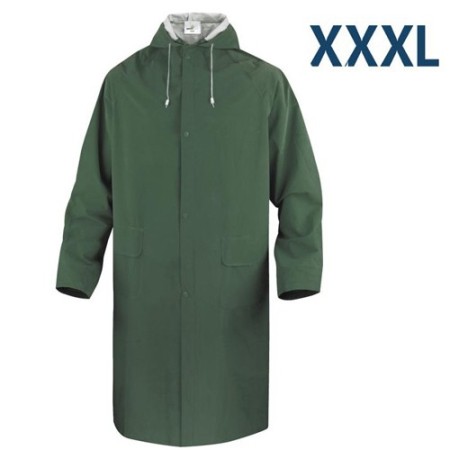 Impermeabile Lungo con Cappuccio Antipioggia in PVC da viaggio barca XXL XXXL