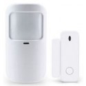 Kit allarme antifurto casa completo GSM Wifi con sirena solare 433Mhz wireless