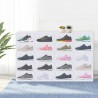 5x Grande Scatole per scarpe Scarpiera Cassetto Trasparente Organiz...