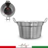 Pentola Caldaia Pomodoro in Alluminio Calderone Per Bollitura Varie...
