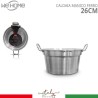 Pentola Caldaia Pomodoro in Alluminio Calderone Per Bollitura Varie...
