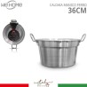 Pentola Caldaia Pomodoro in Alluminio Calderone Per Bollitura Varie...