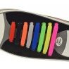 Lacci per scarpe elastici stringhe colorati niente nodi silicone facile veloci