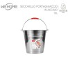 Secchiello Porta Ghiaccio Champagne Vino in Acciaio Inox con manico...
