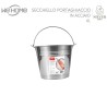 Secchiello Porta Ghiaccio Champagne Vino in Acciaio Inox con manico...