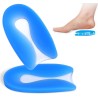 WeHome 2 Paia di Solette in silicone morbido dolore ai talloni pied...