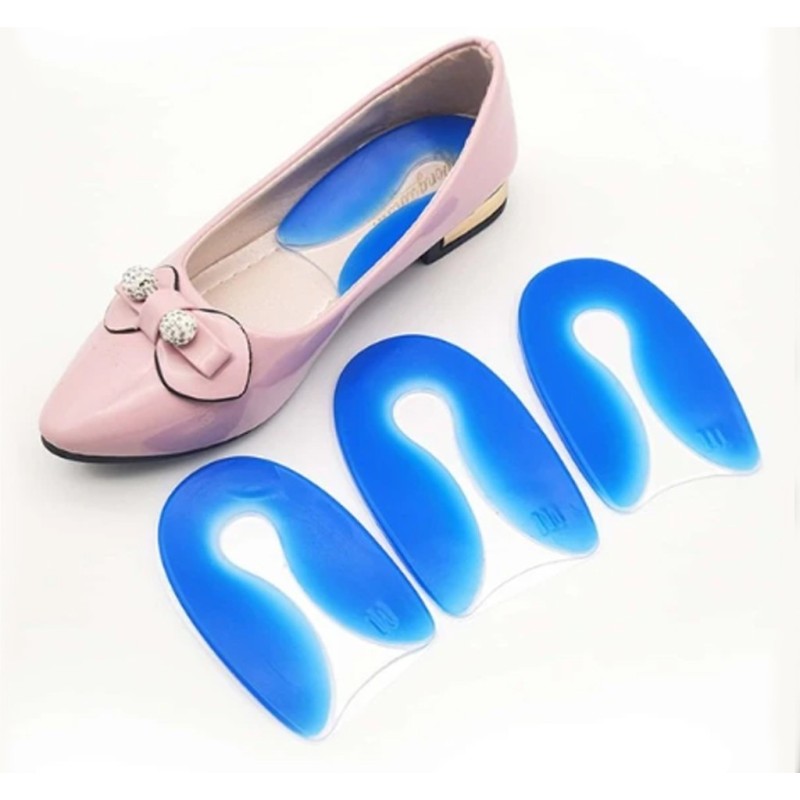 WeHome 2 Paia di Solette in silicone morbido dolore ai talloni pied...