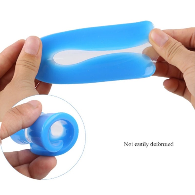 WeHome 2 Paia di Solette in silicone morbido dolore ai talloni pied...