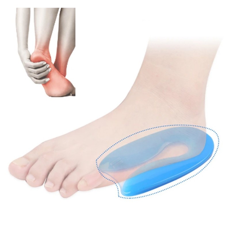 WeHome 2 Paia di Solette in silicone morbido dolore ai talloni pied...