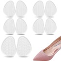 5 Paia di Cuscinetti per avampiede in gel Soletta Adesiva Tacchi sollievo 9x7cm
