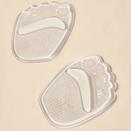5 Paia Cuscinetti per avampiede in gel Soletta Adesiva sollievo dolori 8,7x7cm