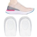 5 paia Cuscinetti in gel per talloni assorbono urti sollievo dolori scarpe 9x6cm
