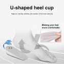 5 paia Cuscinetti in gel per talloni assorbono urti sollievo dolori scarpe 9x6cm